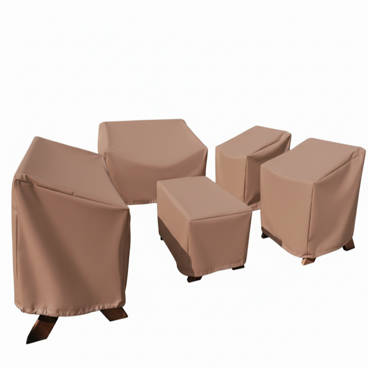 غطاء جلسات خارجية جلد اصلي قوي ومتين للحمايه القصوى