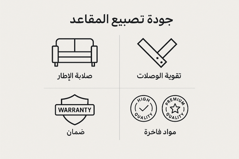 جلسة خارجية  قواعد قوية  ومتينة صناعة مضمونة صلابة الحديد والقواعد
